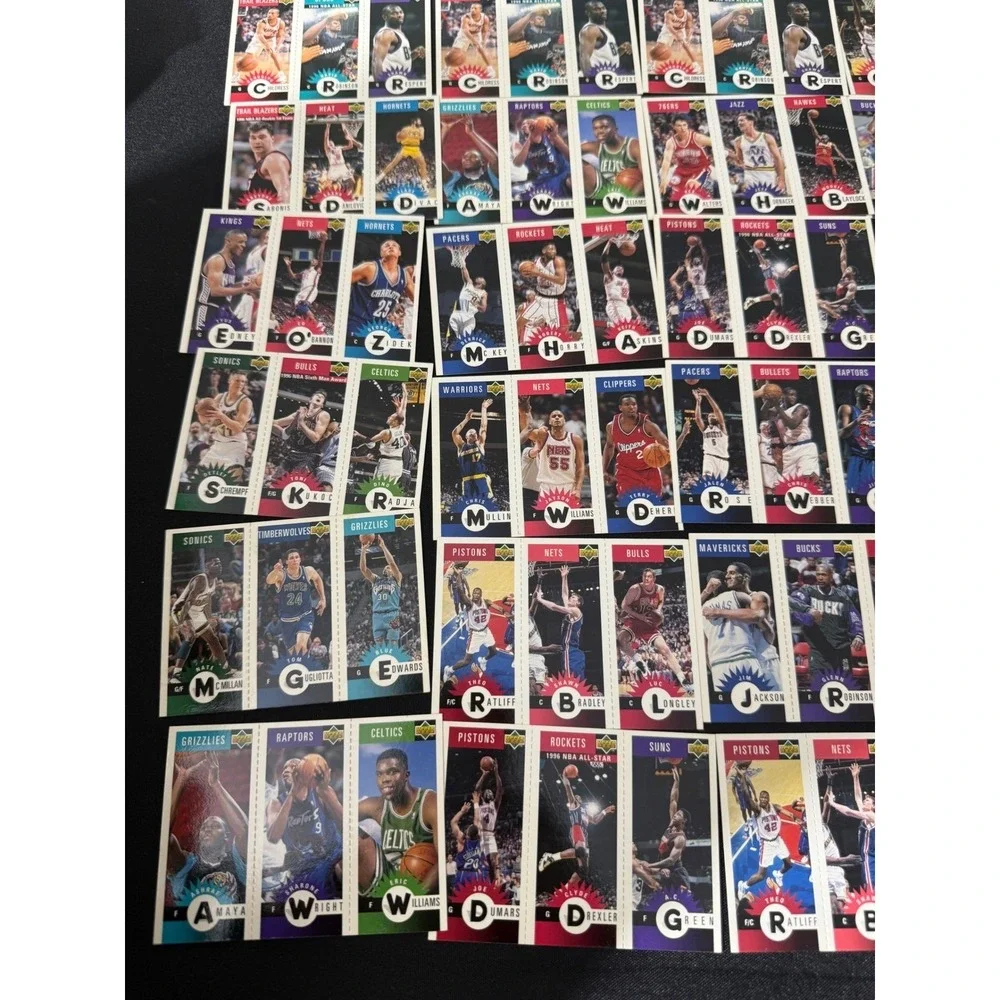 56‎ Card Upper Deck 1996 Collector's Choice NBA Basketball Lot Jordan Rodman